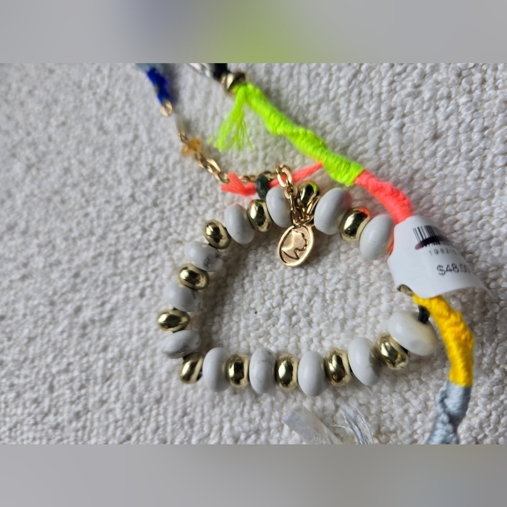 Ariana Ost ( Sold at Anthropologie), Dripping In Sun Hair Tie, Ivory, NWT!!! - Picture 10 of 10